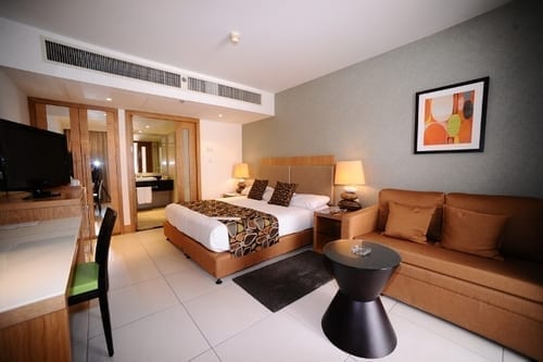 manta's double room at isrotel yam suf hotel