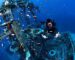 a diver at the satil wreck in eilat